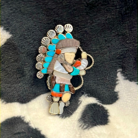 Zuni pin.